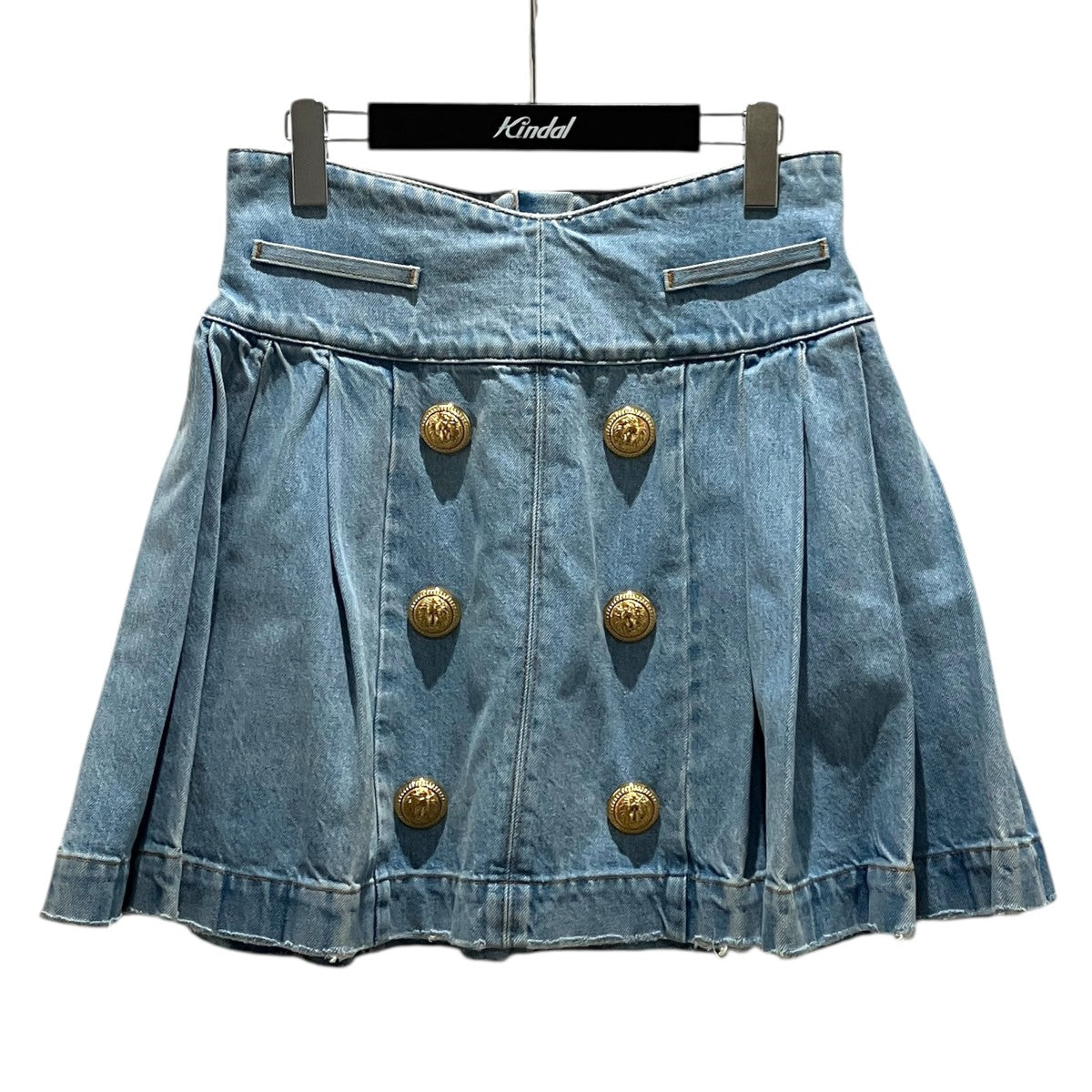 BALMAIN デニムスカートLA156DC23 古着・中古-1枚目のアイテム画像