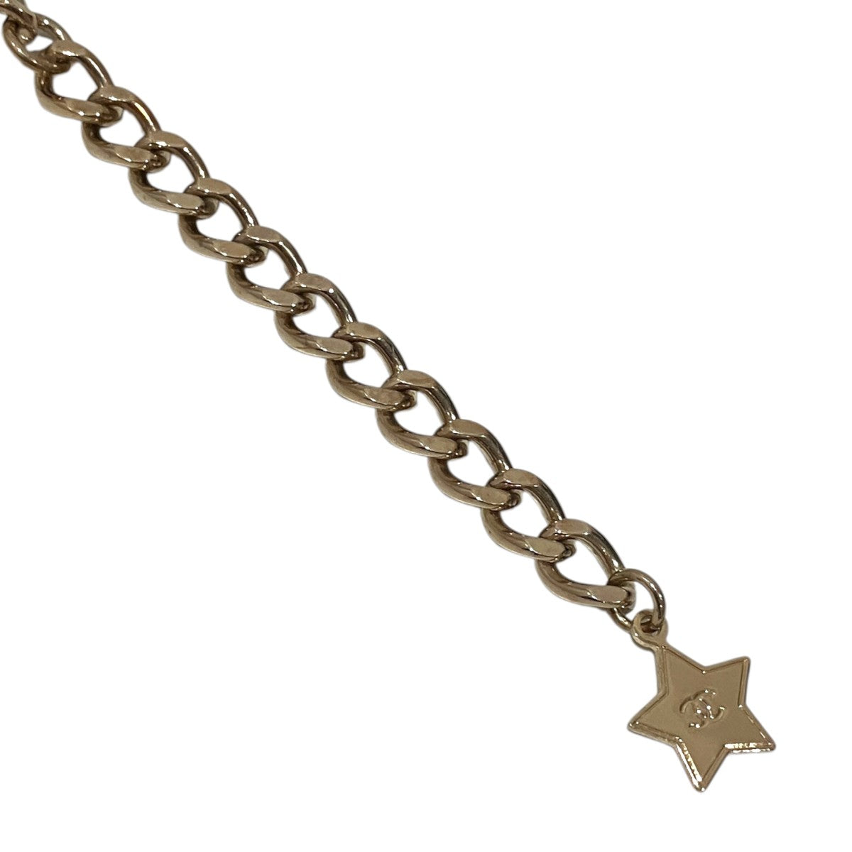 CHANEL 【キャット カメリア ロゴチャーム】レザー ネックレスA96760 古着・中古-9枚目のアイテム画像