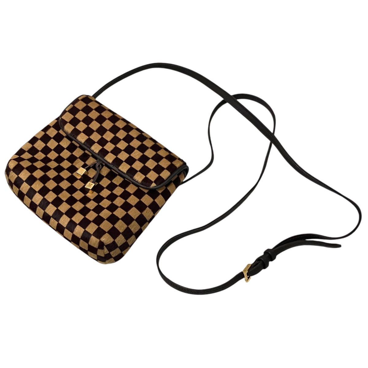 LOUIS VUITTON 【ダミエソバージュ ガゼル】ショルダーバッグM92130 古着・中古-1枚目のアイテム画像