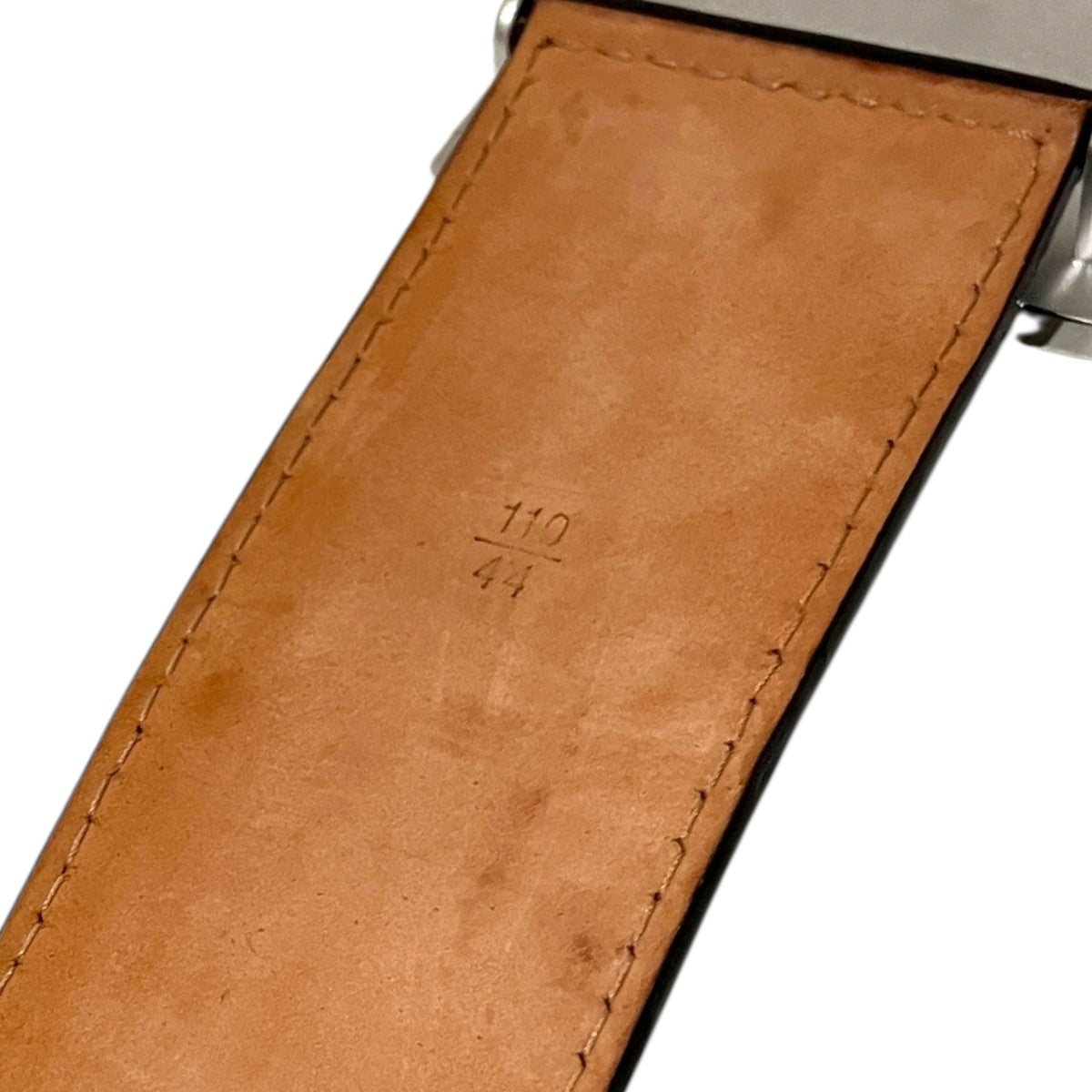 LOUIS VUITTON 【サンチュール ジーンズ】ビッグバックルベルトM6812 古着・中古-8枚目のアイテム画像
