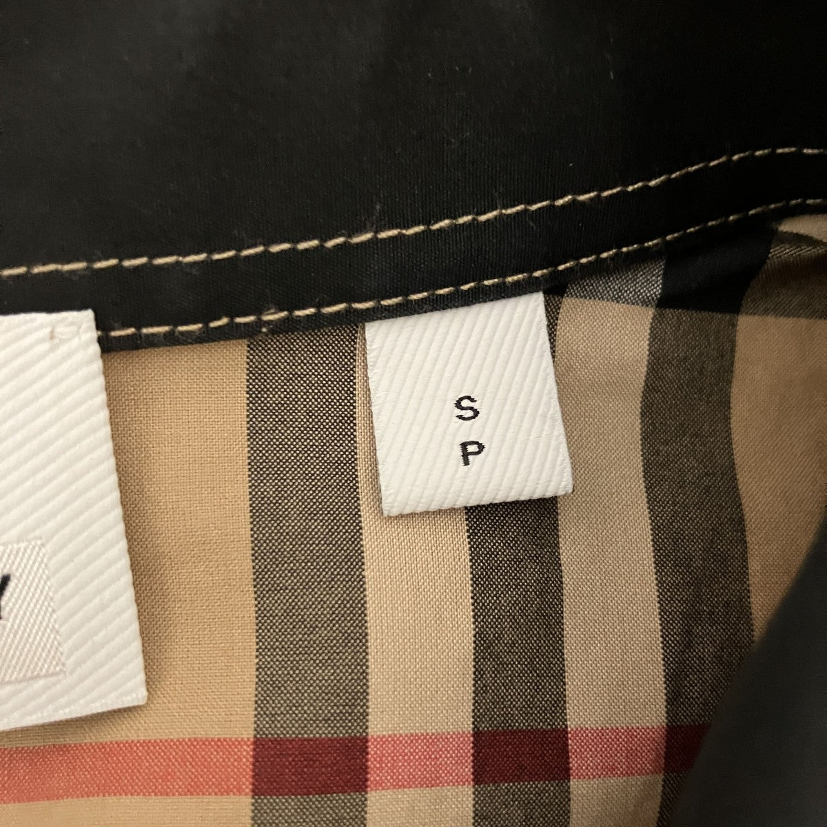 BURBERRY チェック半袖シャツ8055732 古着・中古-6枚目のアイテム画像