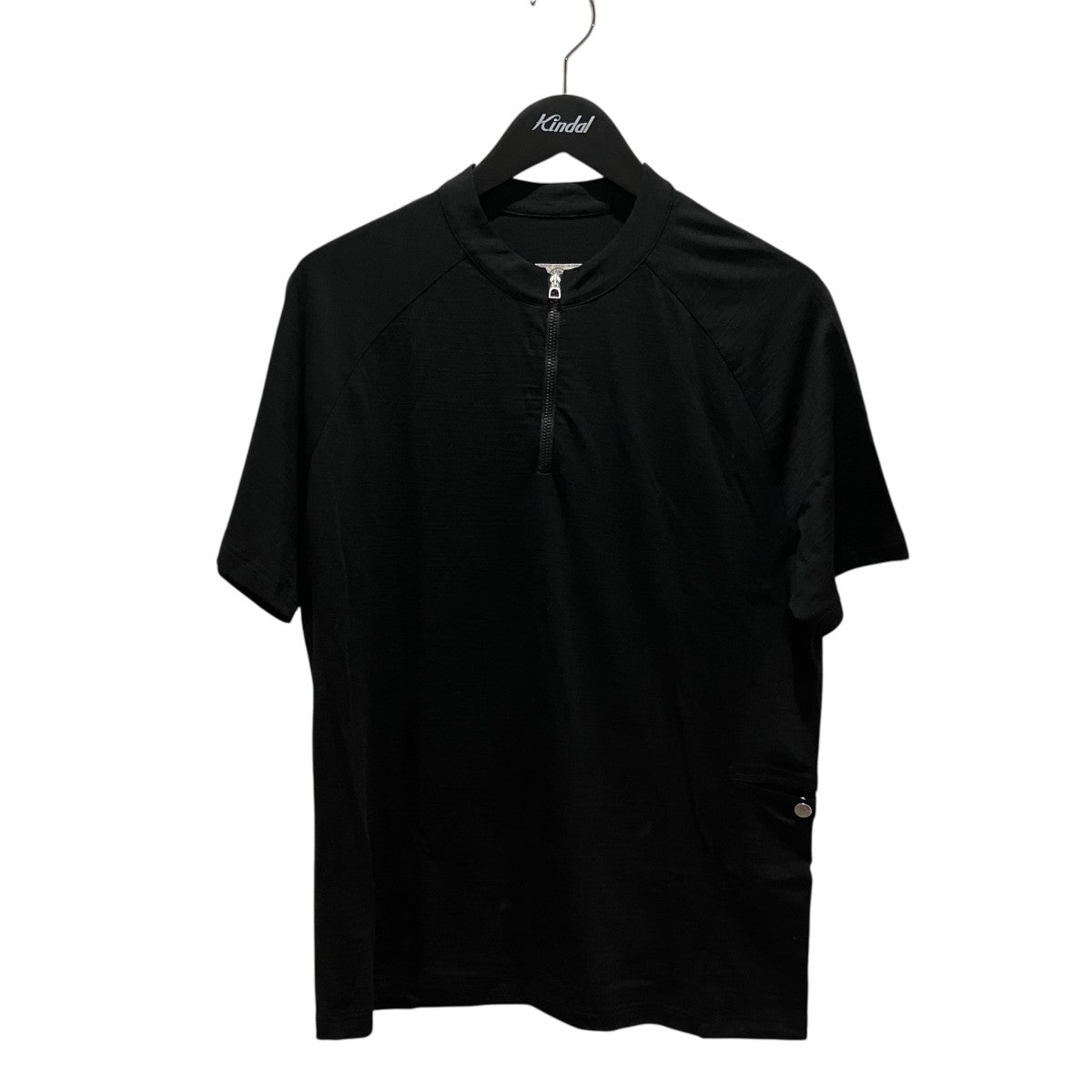 HERMES ハーフジップTシャツ 古着・中古-1枚目のアイテム画像