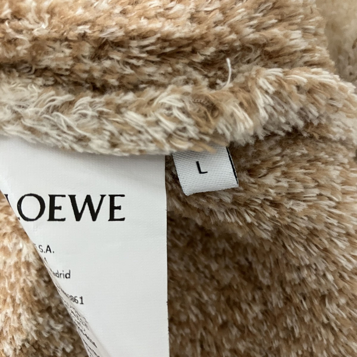 LOEWE アナグラムニットベストS359Y14KDI 古着・中古-6枚目のアイテム画像