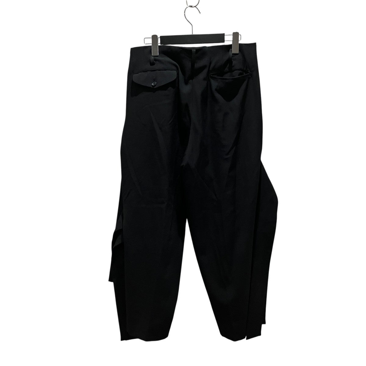 COMME des GARCONS HOMME PLUS AD2024ウールギャバジンサイドリボンパンツPO-P054 古着・中古-2枚目のアイテム画像