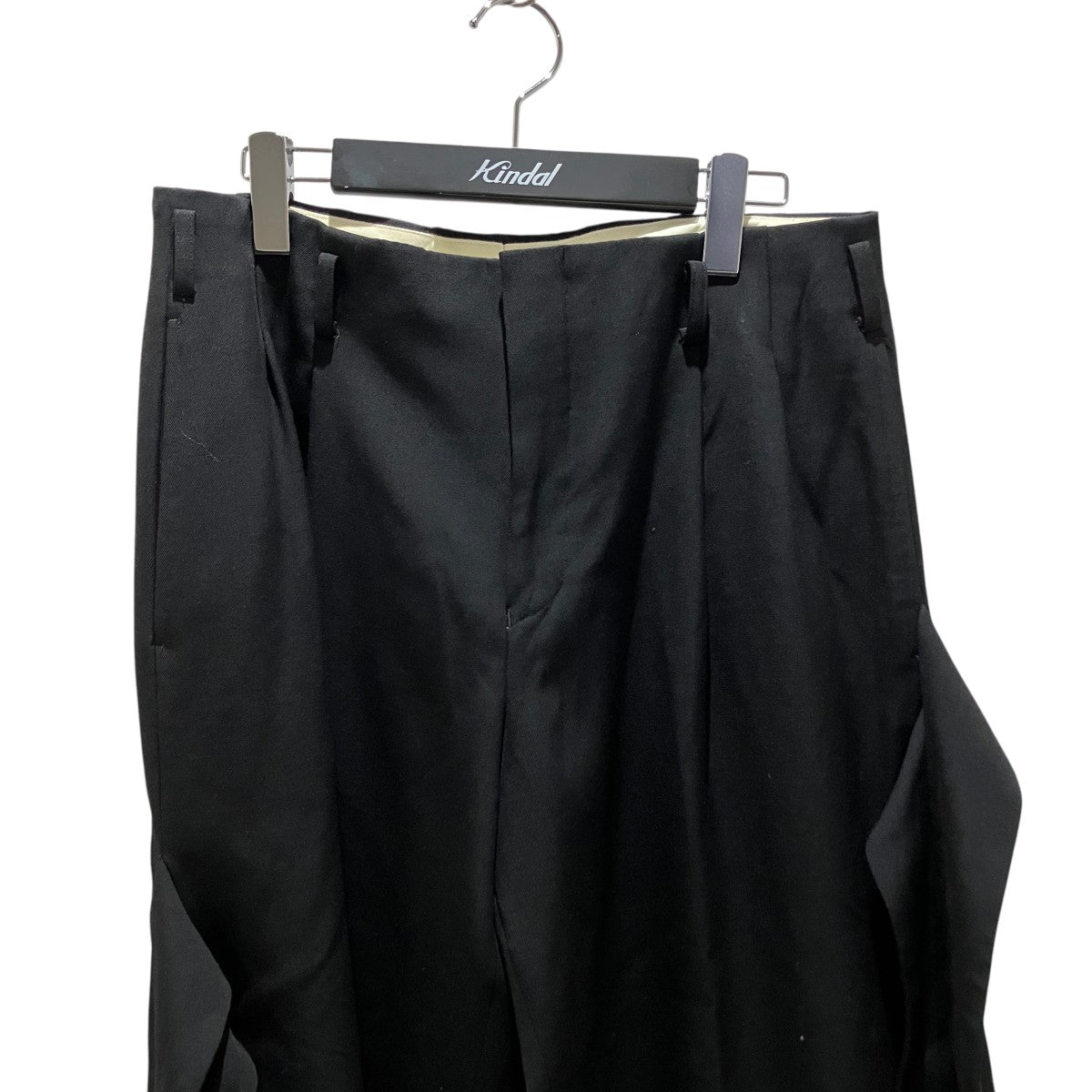 COMME des GARCONS HOMME PLUS AD2024ウールギャバジンサイドリボンパンツPO-P054 古着・中古-3枚目のアイテム画像