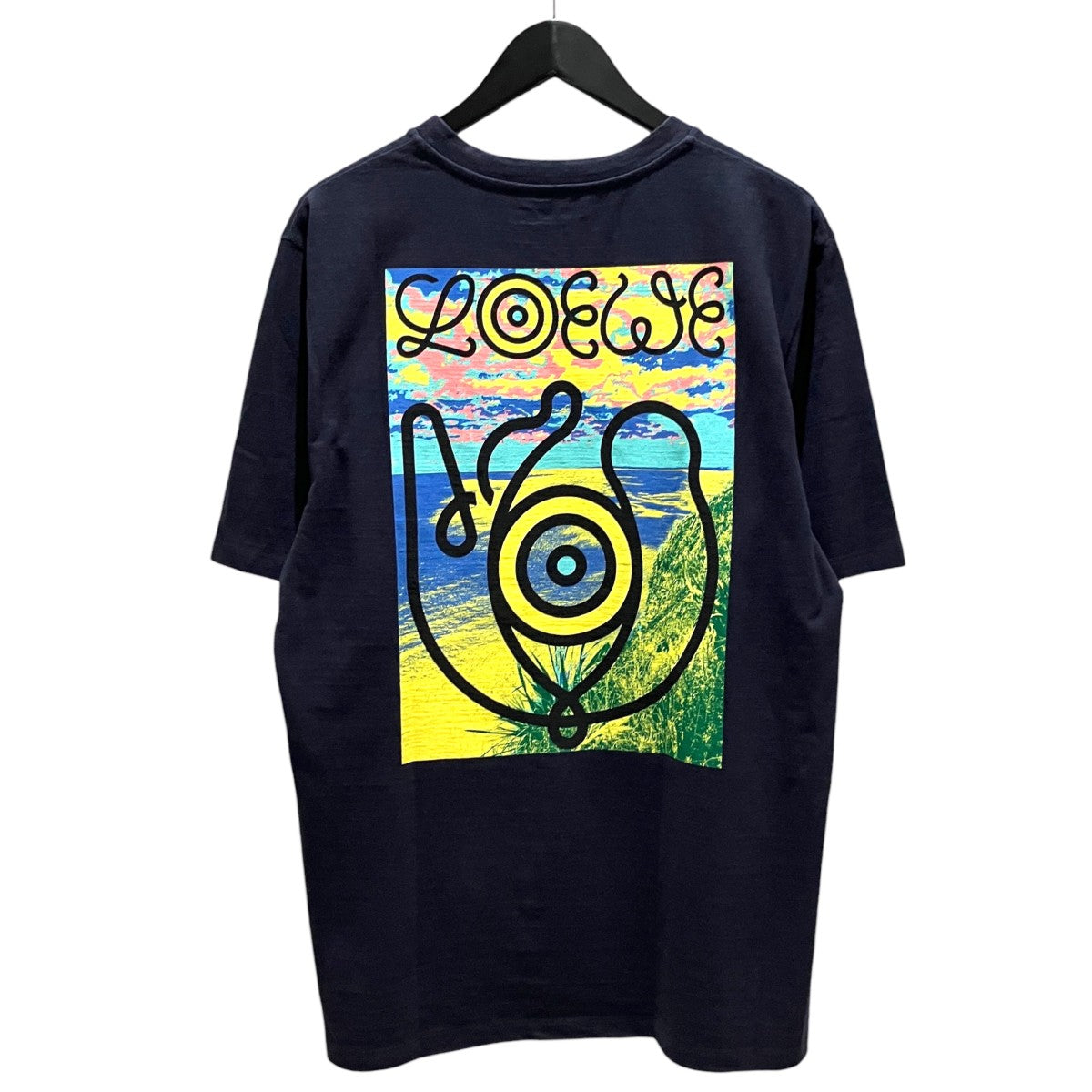 LOEWE バックプリントTシャツH6199970CR 古着・中古-2枚目のアイテム画像