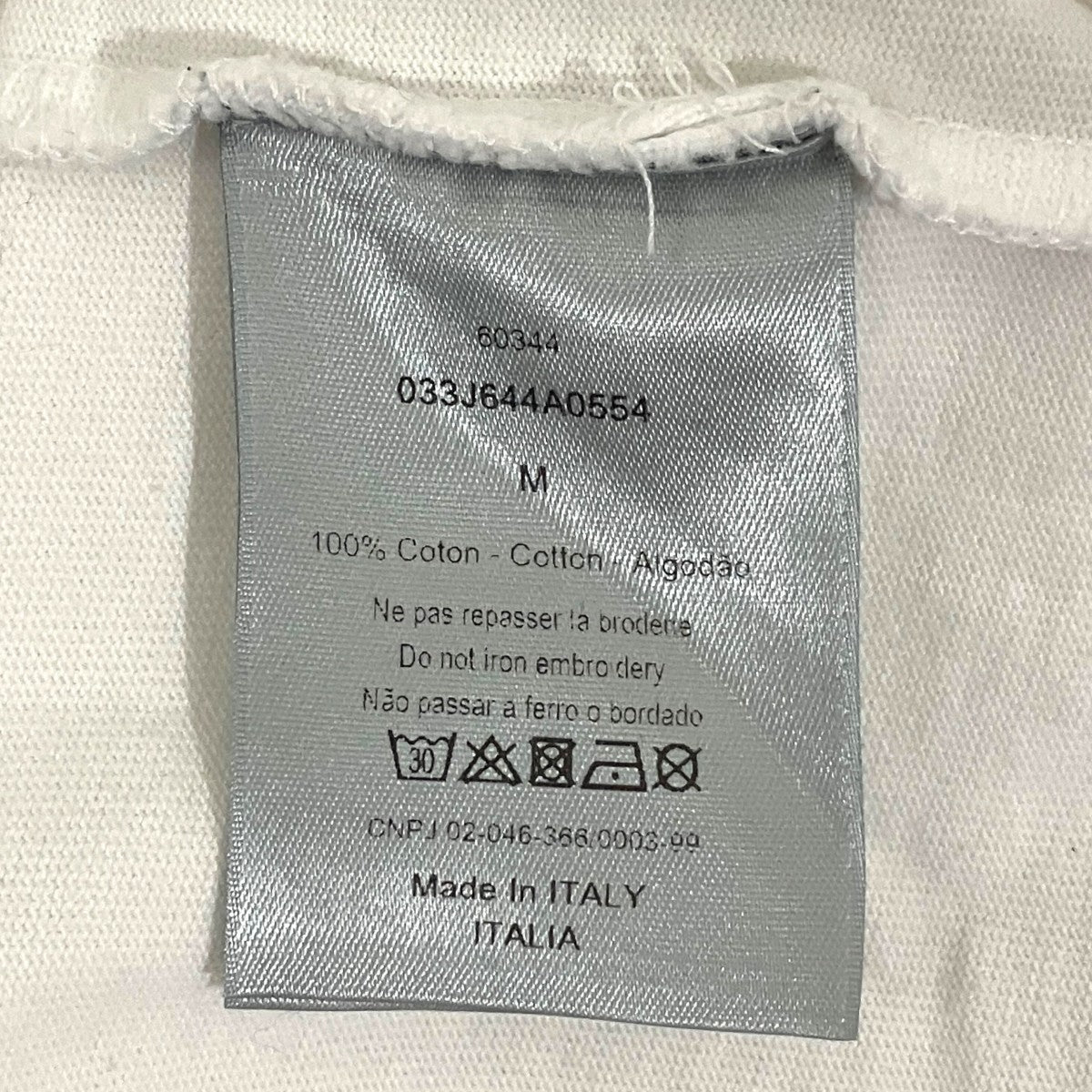 DIOR SHAWN STUSSY ポケットTシャツ033J644A0554 古着・中古-7枚目のアイテム画像