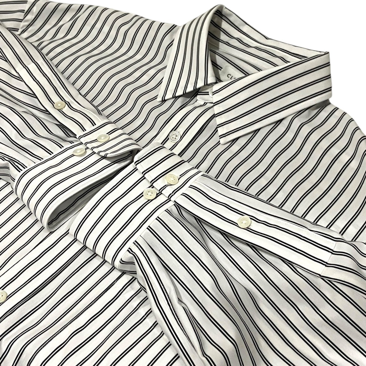 CLESSTE(クレスト) 26SS【46G KNIT EVERYDAY L／S SHIRT】ストライプ