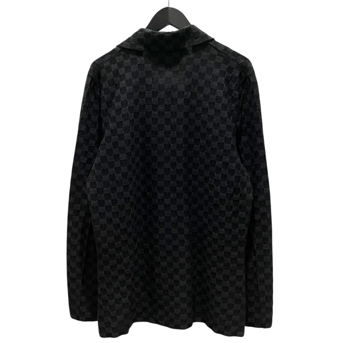 LOUIS VUITTON ダミエニットテーラードジャケットRM211M ZLL HKN13W 古着・中古-2枚目のアイテム画像