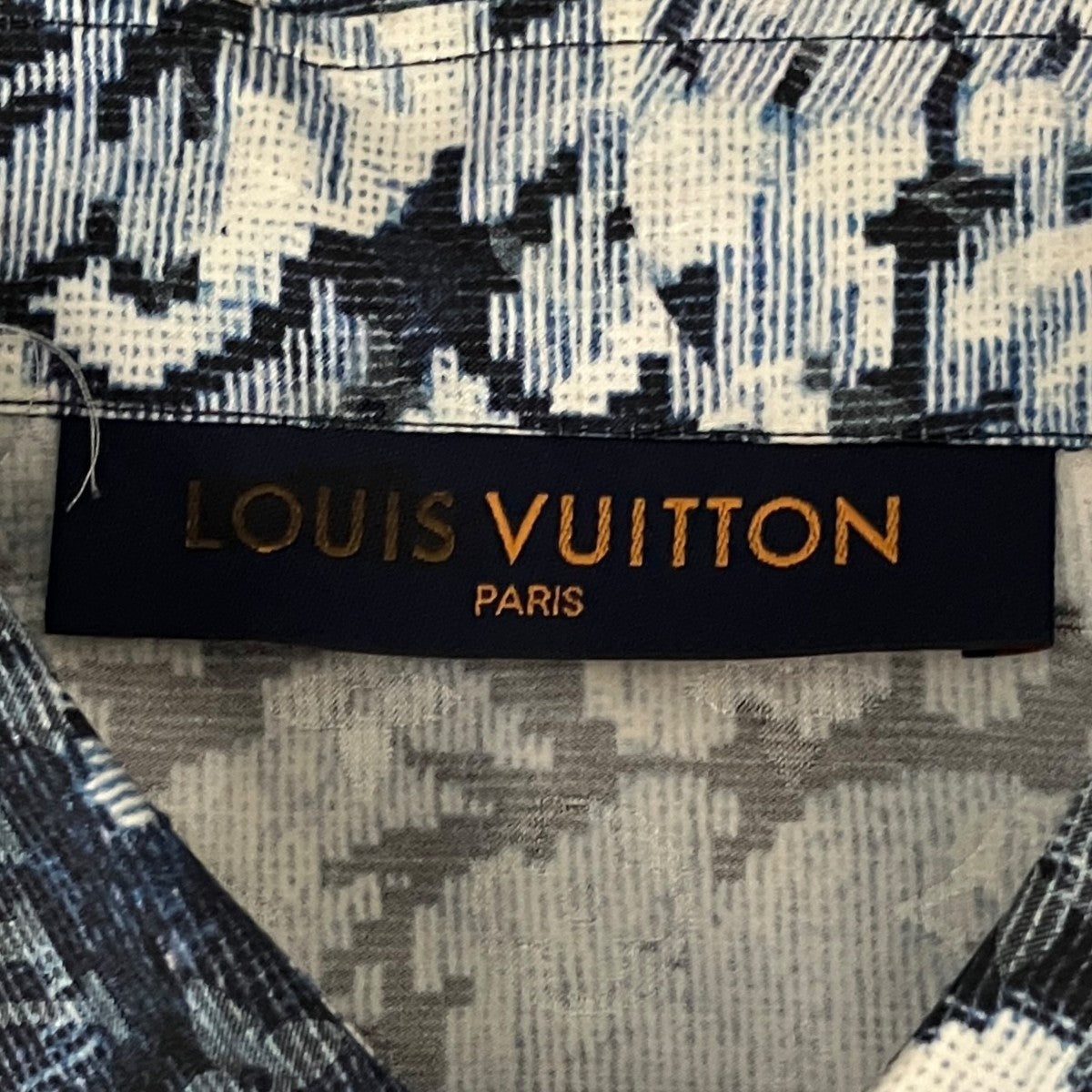 LOUIS VUITTON 長袖シルクシャツRM211M ZOG HKS16W 古着・中古-6枚目のアイテム画像
