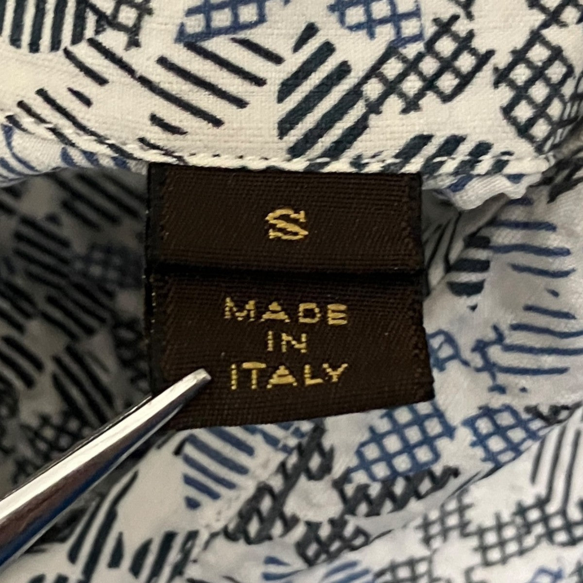 LOUIS VUITTON 長袖シャツRM111M MS5HD4MH 古着・中古-8枚目のアイテム画像