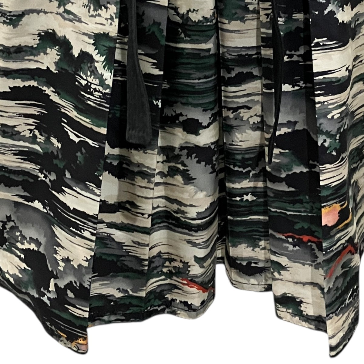総柄シルクワンピースRW181A GAM FEDR62