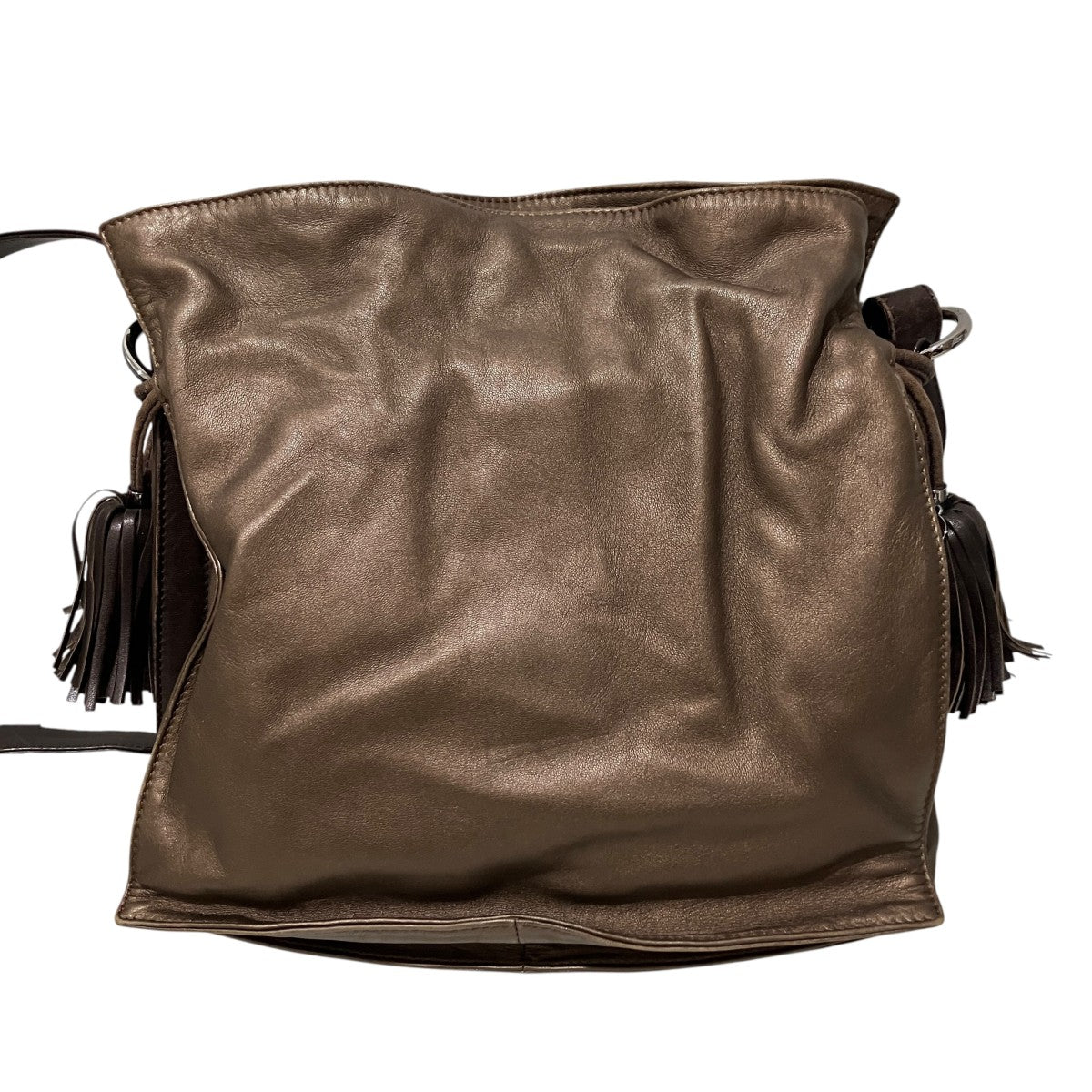 LOEWE 【フラメンコ30】レザーショルダーバッグ 古着・中古-2枚目のアイテム画像