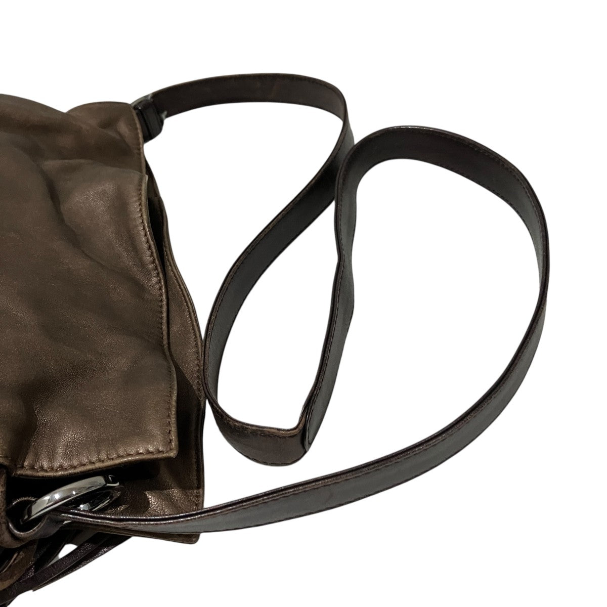 LOEWE 【フラメンコ30】レザーショルダーバッグ 古着・中古-5枚目のアイテム画像