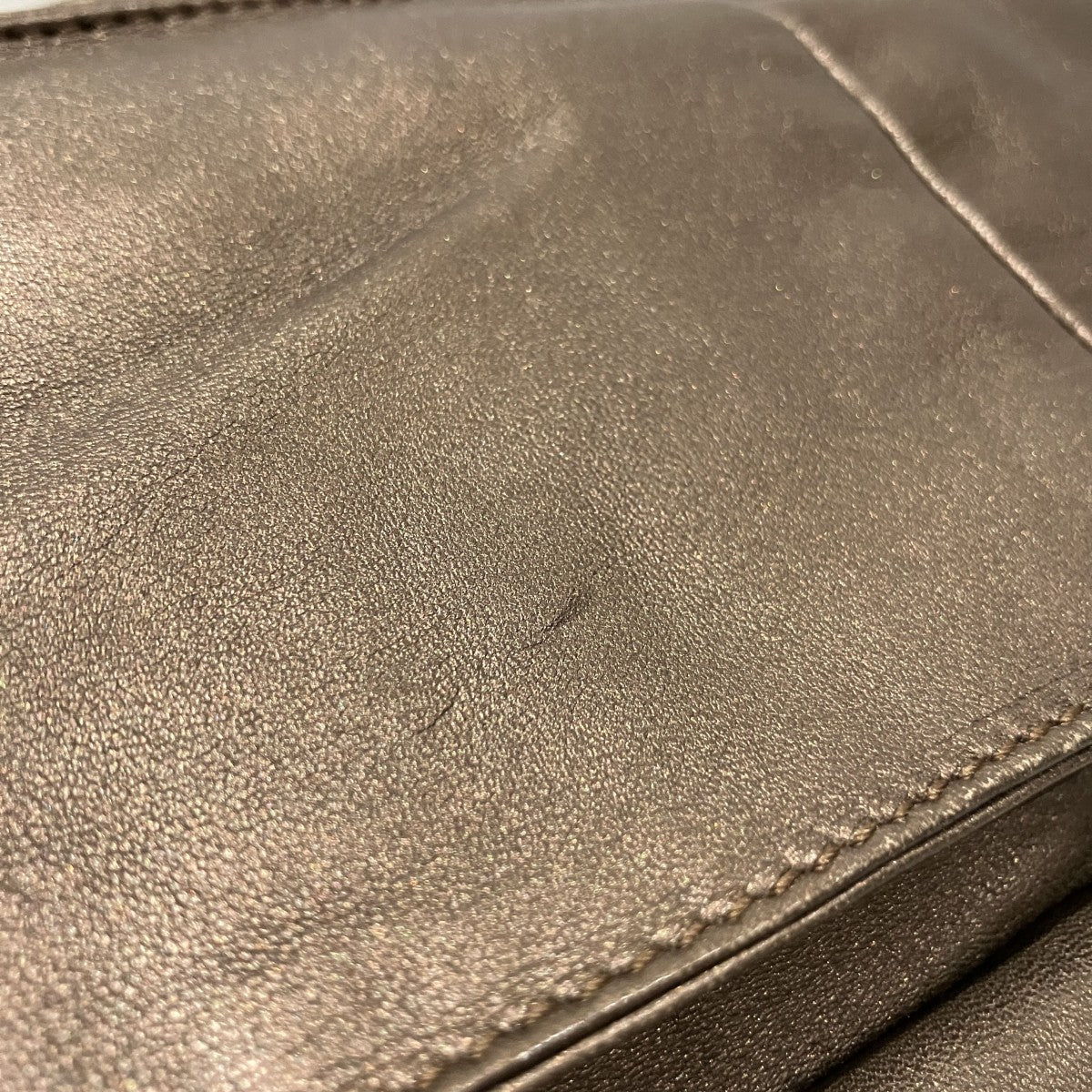LOEWE 【フラメンコ30】レザーショルダーバッグ 古着・中古-7枚目のアイテム画像