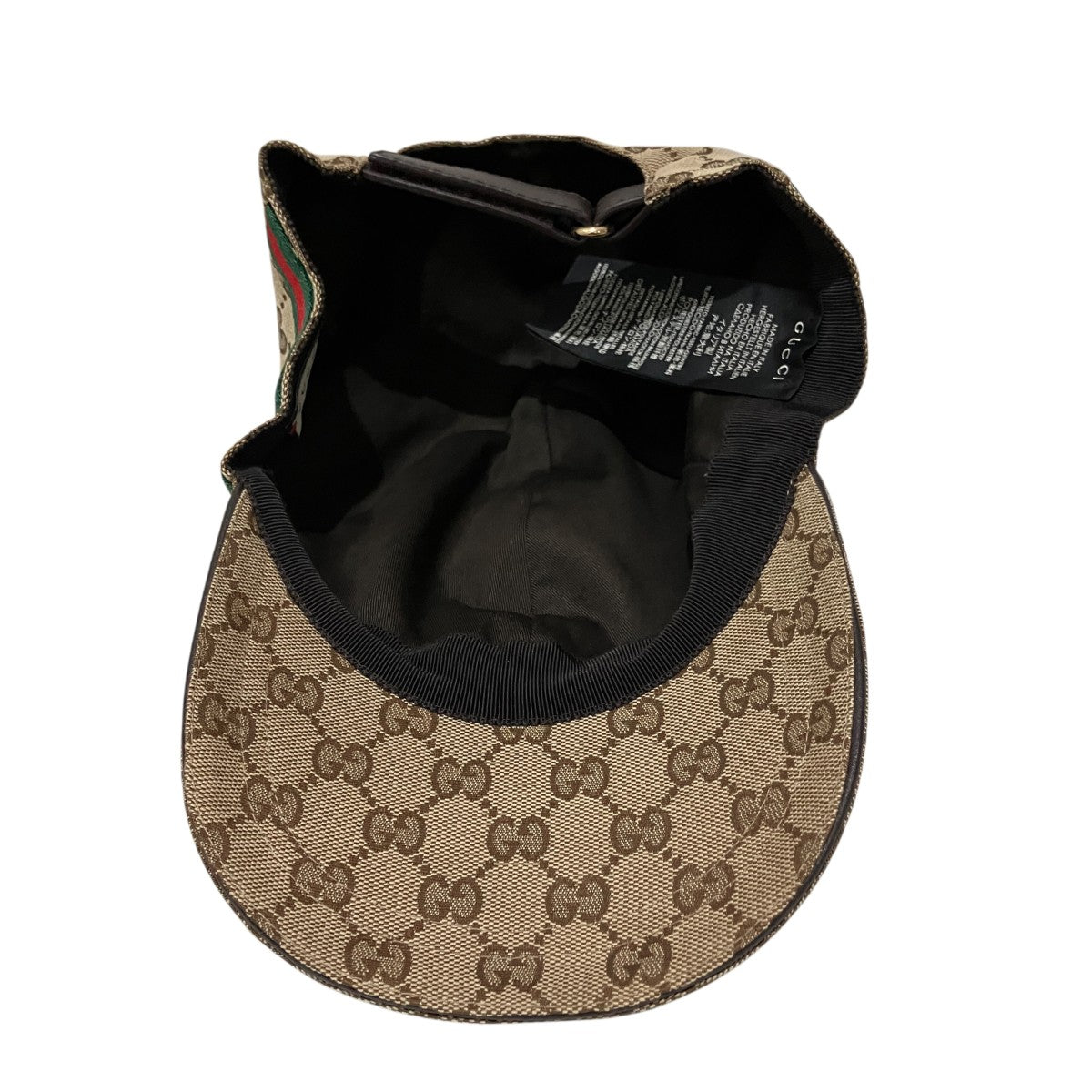 GUCCI GGキャンバズベースボールキャップ200035 古着・中古-6枚目のアイテム画像