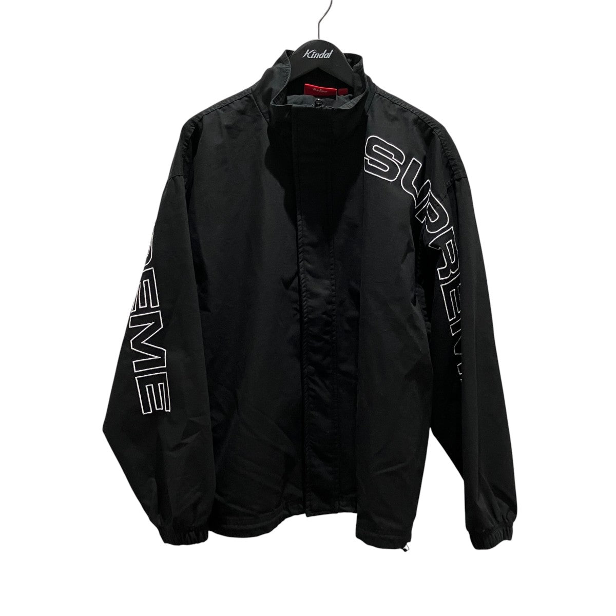 25AW【Spellout Embroidered Ripstop Track Jacket】アームロゴブルゾン