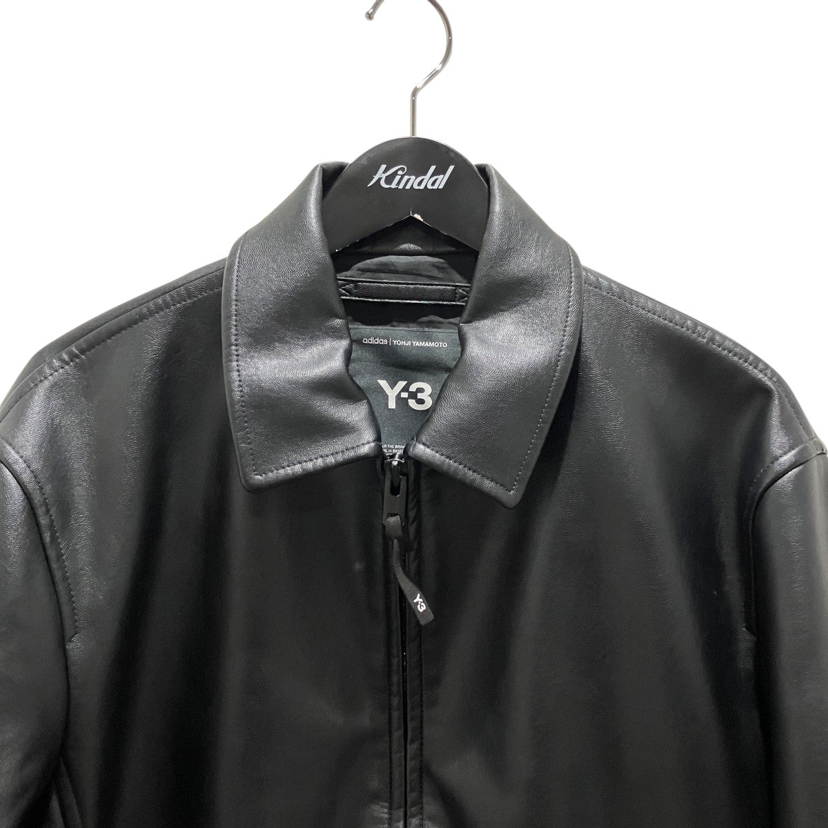 【PLEATHER BOMBER JACKET】フェイクレザージャケットJD9795
