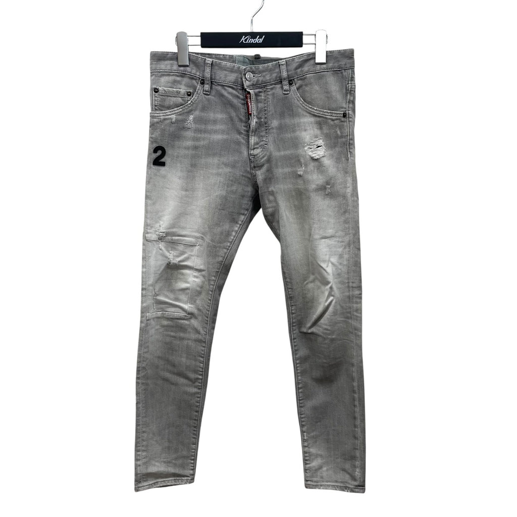 DSQUARED2(ディースクエアード) Skinny Dan JeanデニムパンツS74LB0694 