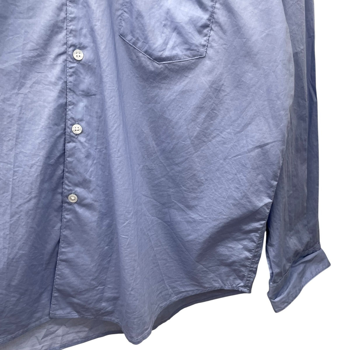 STEVEN ALAN リバティ ソリッド シングルニードル シャツ8111-2-000006 古着・中古-4枚目のアイテム画像