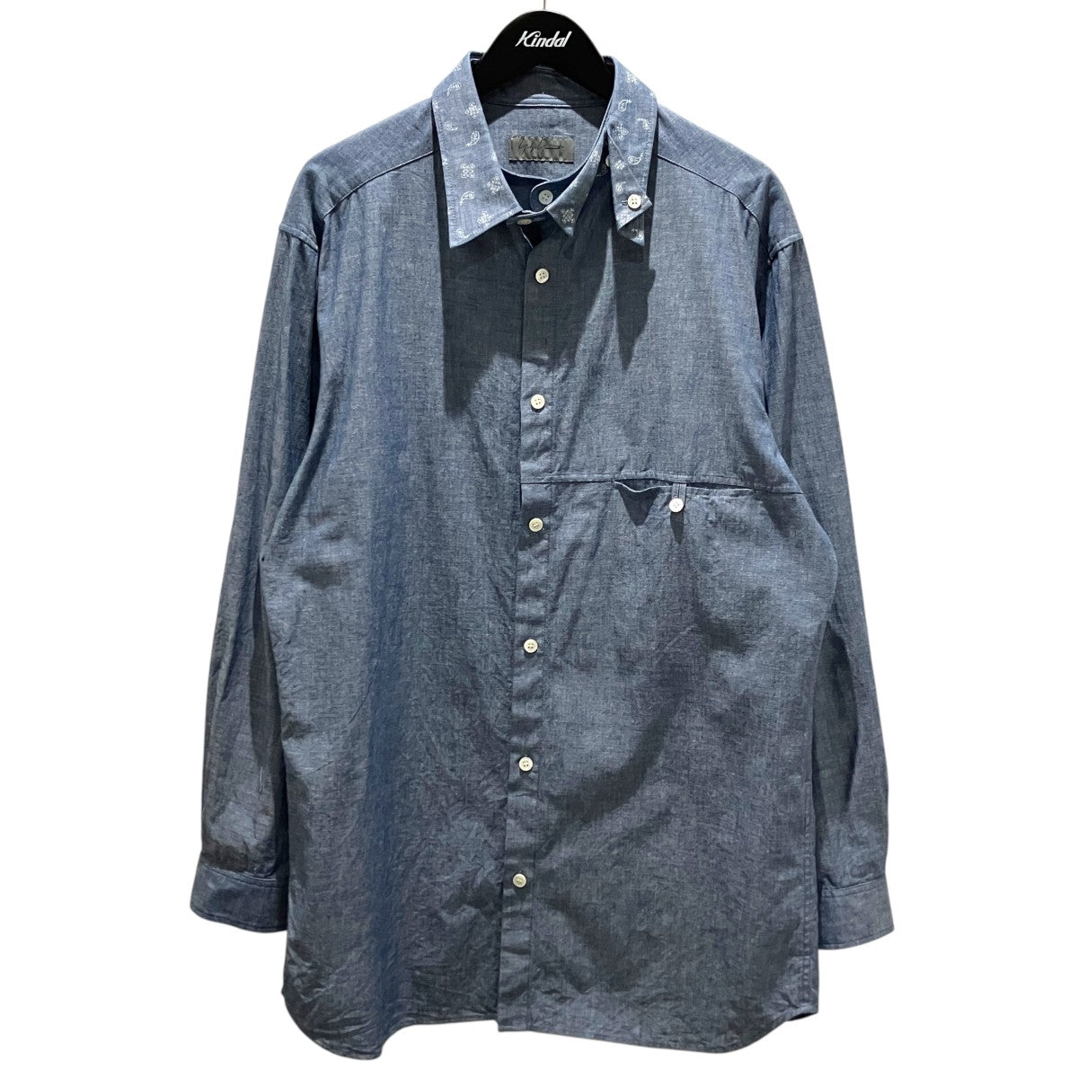 【DUNGAREE YORK EMBLEM BLOUSE】刺繍シャツH0-B95-527