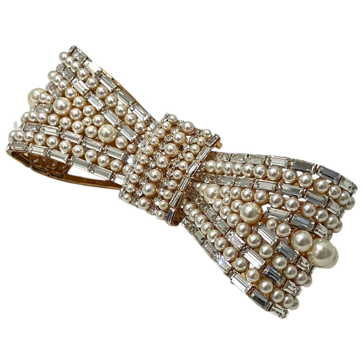 DOLCE ＆ GABBANA 【SPILLA`FIOCCO`】リボンブローチWPL8F5 W1111 Z0000 古着・中古-1枚目のアイテム画像