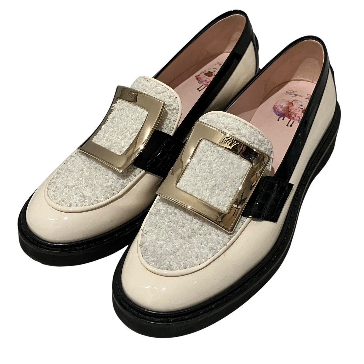 Roger Vivier 【CANDY CLOUDS】ローファー 古着・中古-1枚目のアイテム画像