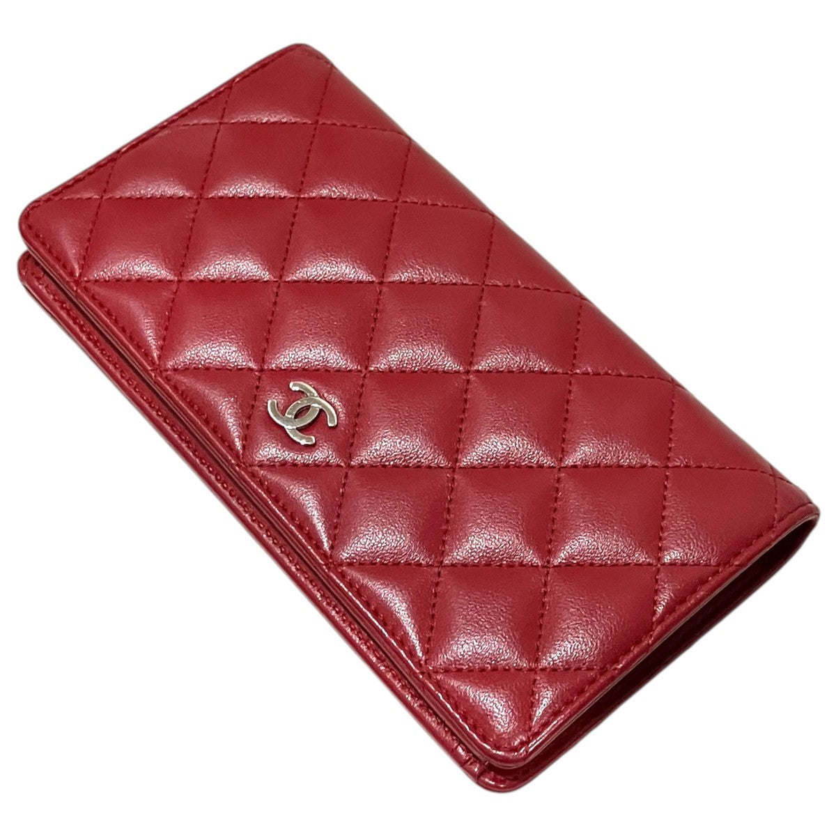 CHANEL 【マトラッセ】2つ折り財布 古着・中古-1枚目のアイテム画像