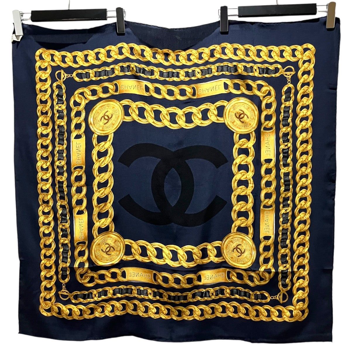 CHANEL シルクスカーフ 古着・中古-2枚目のアイテム画像