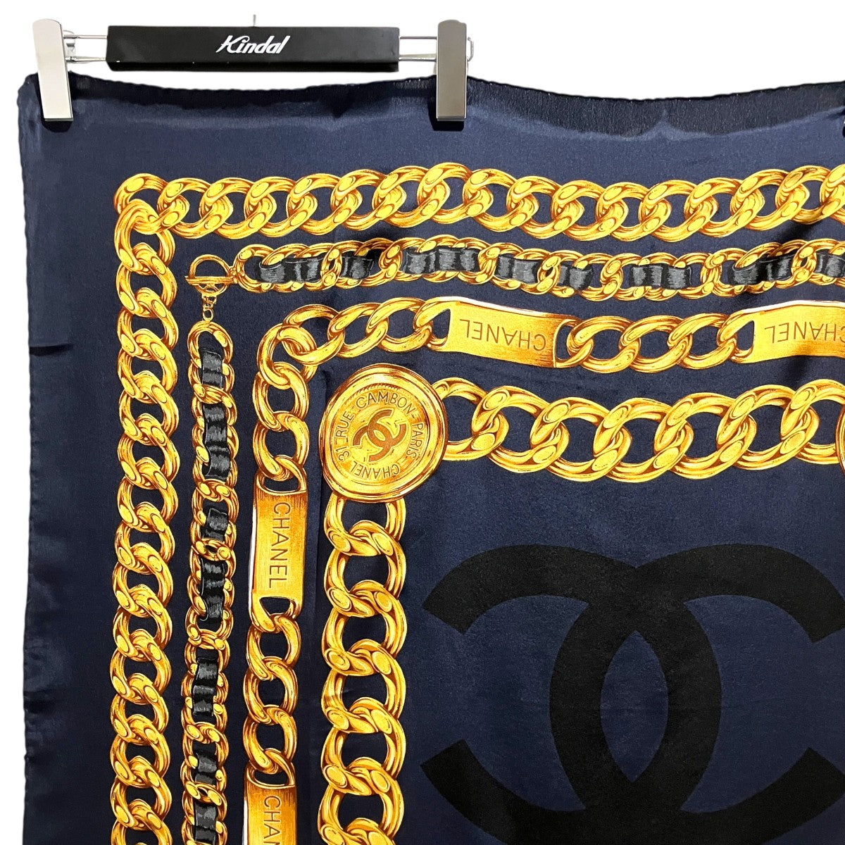 CHANEL シルクスカーフ 古着・中古-3枚目のアイテム画像