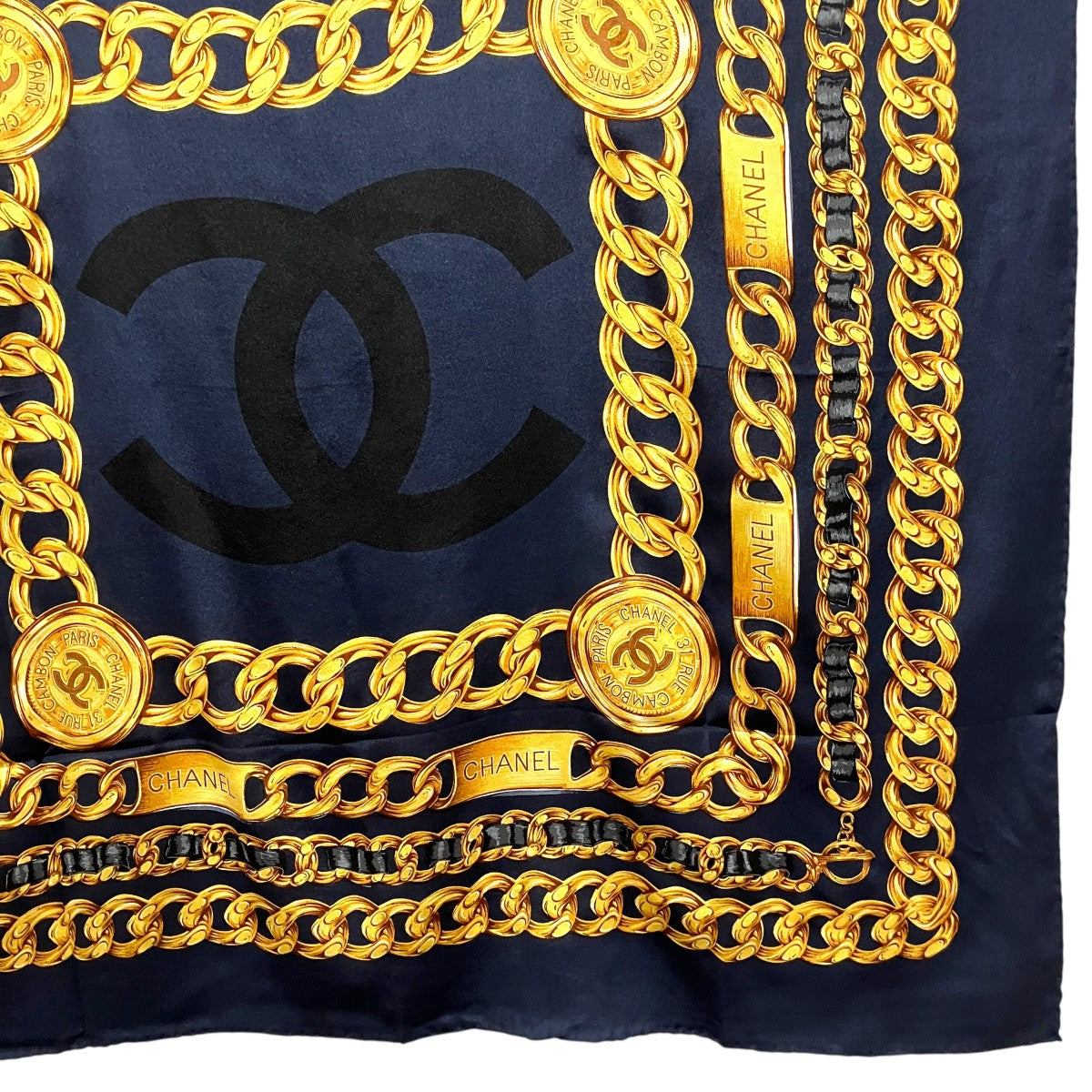CHANEL シルクスカーフ 古着・中古-6枚目のアイテム画像