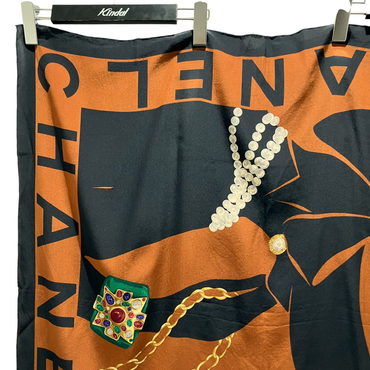 CHANEL シルクスカーフ 古着・中古-3枚目のアイテム画像