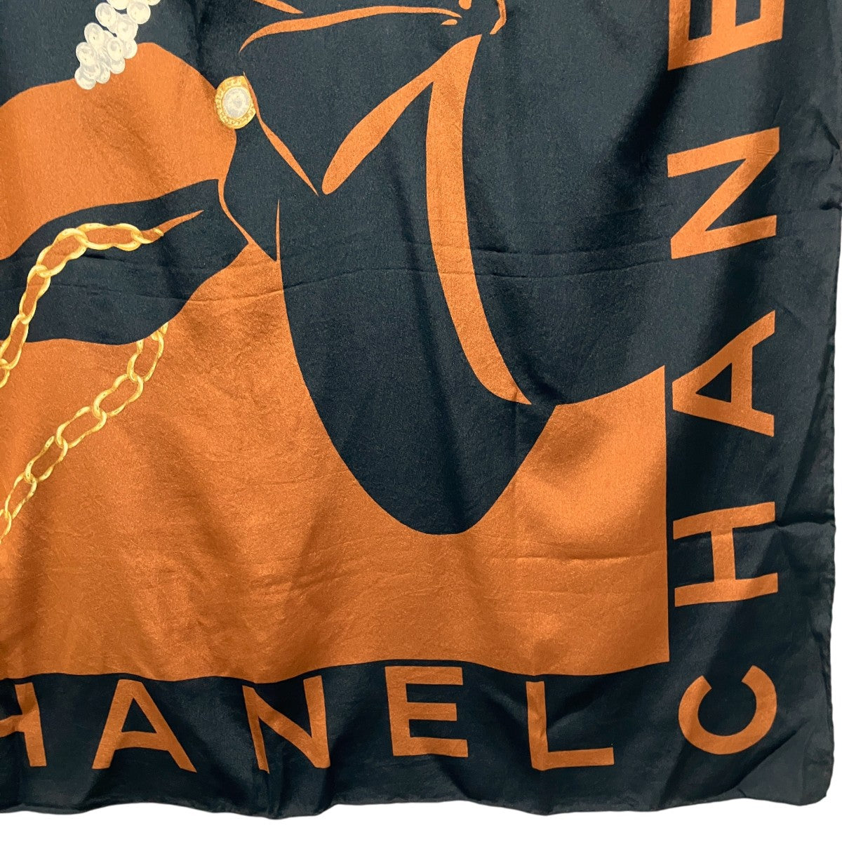 CHANEL シルクスカーフ 古着・中古-6枚目のアイテム画像