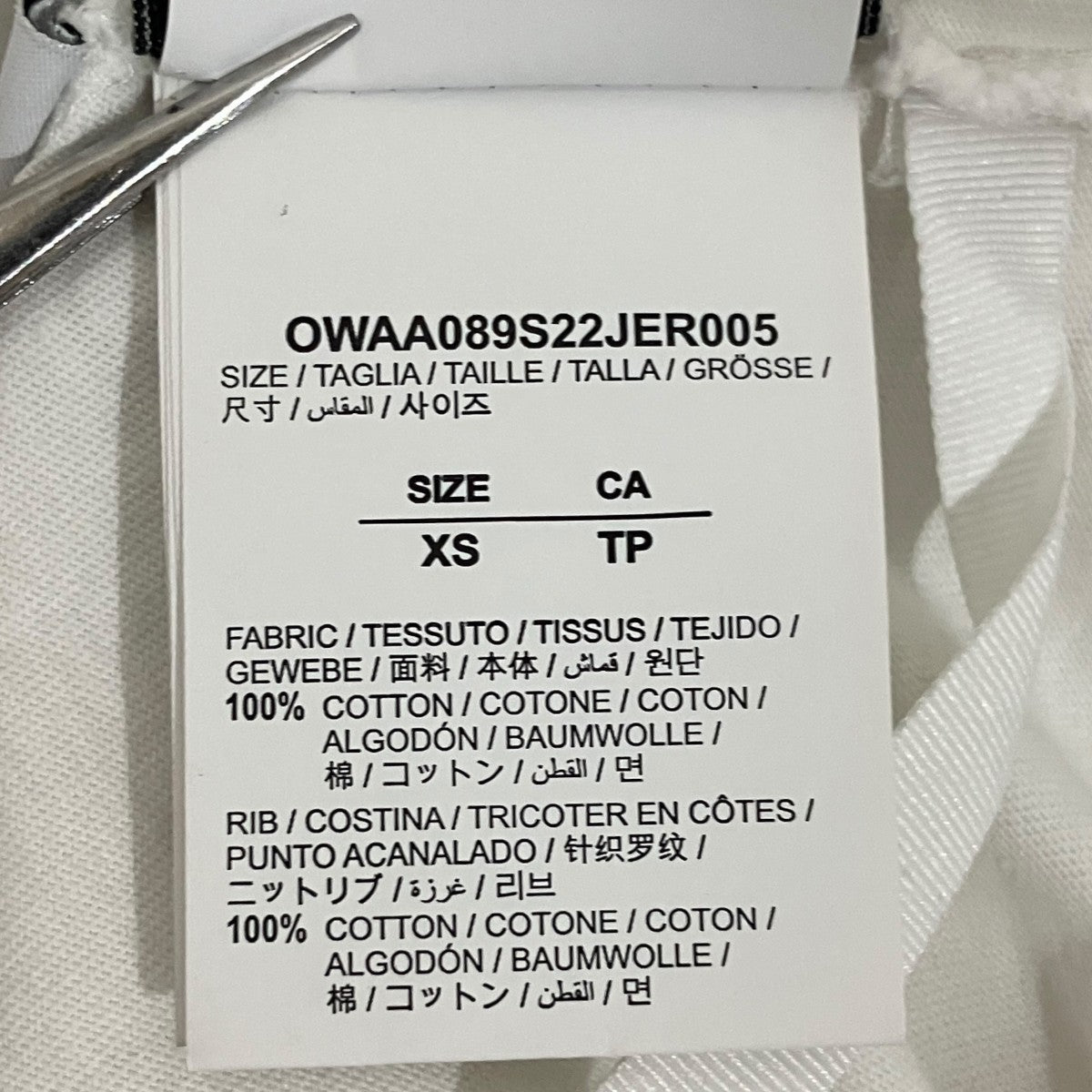 フローラルアローTシャツOWAA089S22JER005