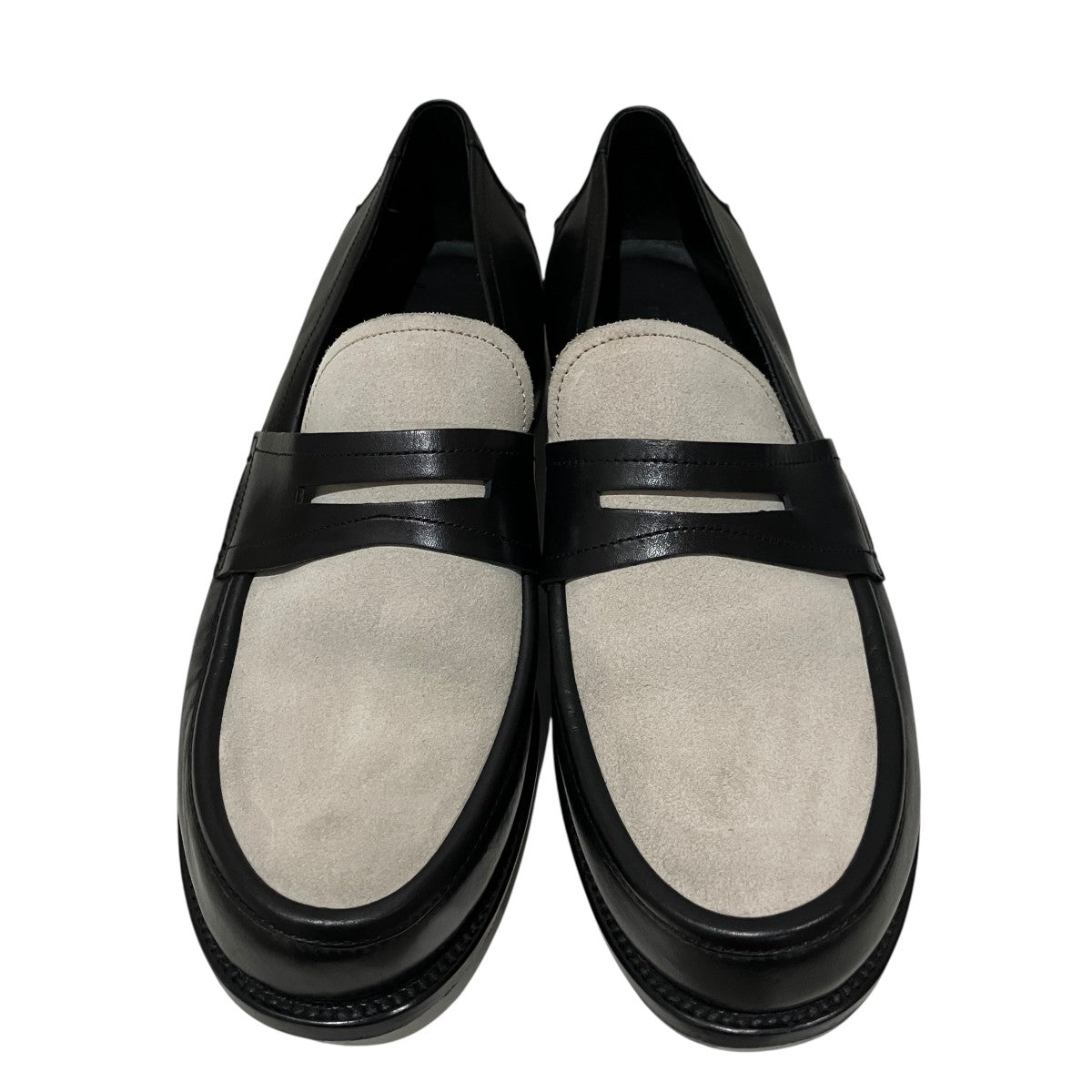 BOTTEGA VENETA バイカラーローファー 古着・中古-3枚目のアイテム画像