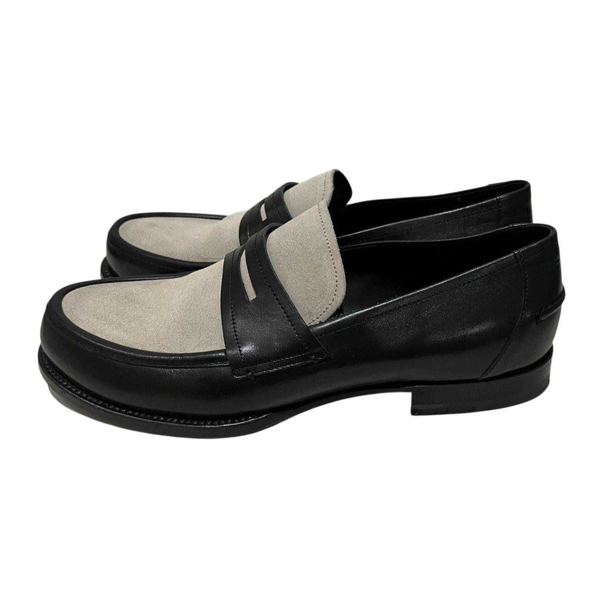 BOTTEGA VENETA バイカラーローファー 古着・中古-5枚目のアイテム画像