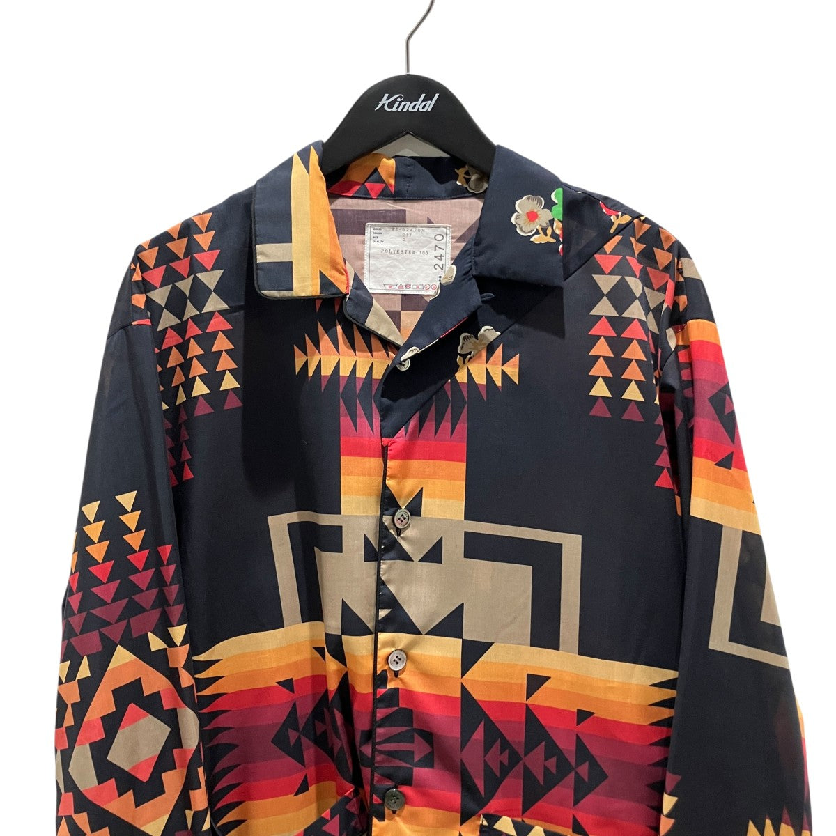 Archive Print Mix Shirt総柄シャツ21-02470M