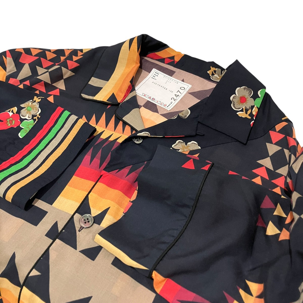 Archive Print Mix Shirt総柄シャツ21-02470M