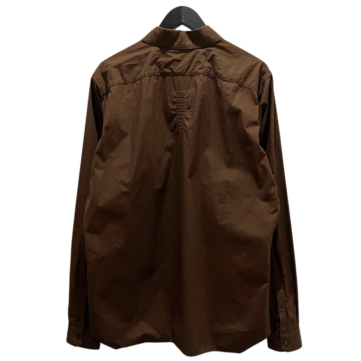 RICK OWENS 長袖ワークシャツRU02C7291-P 古着・中古-2枚目のアイテム画像