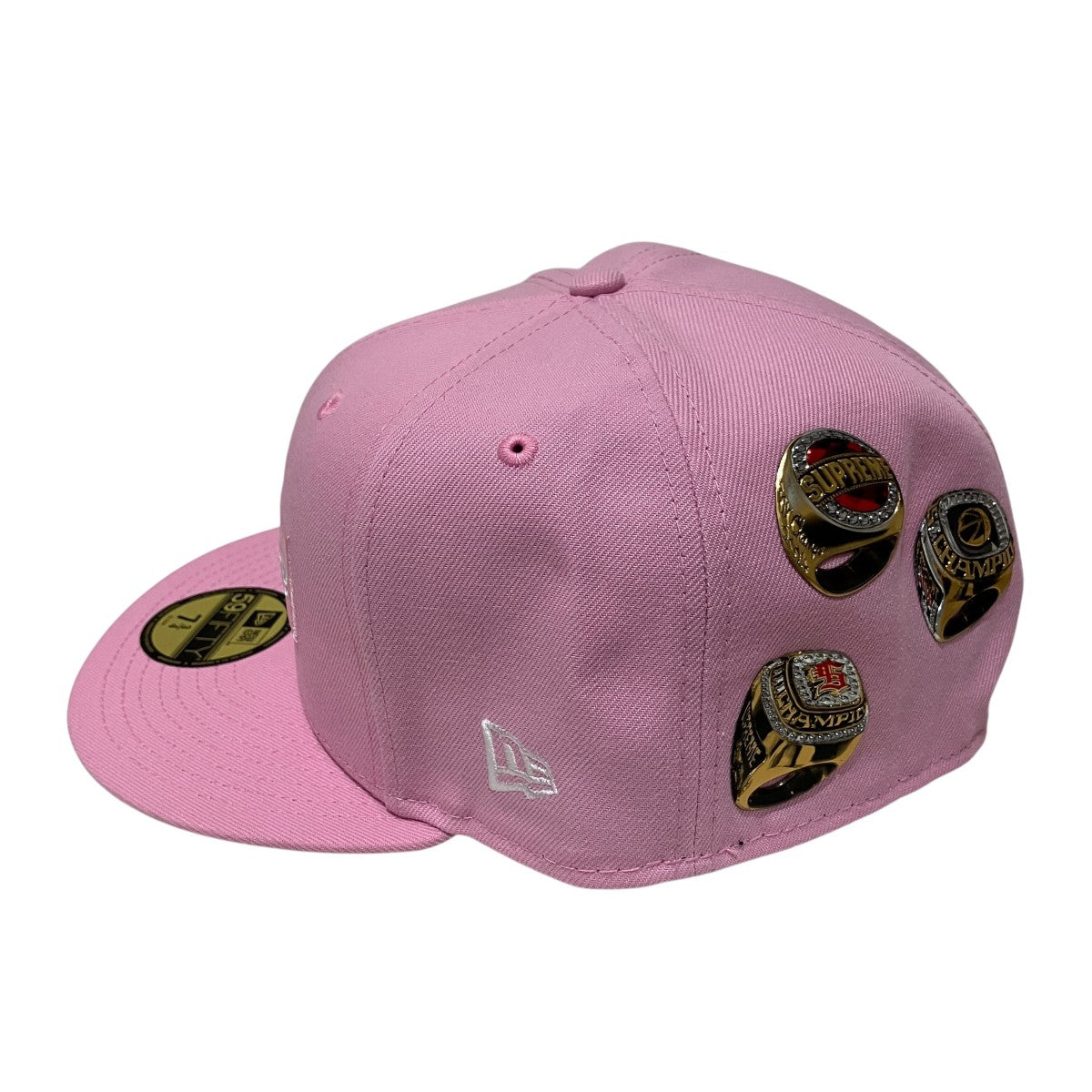 Supreme×New Era 【Rings Box Logo Cap New Era】キャップ 古着・中古-4枚目のアイテム画像