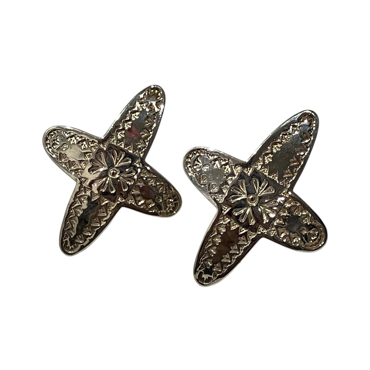 ESCAPERS別注【Cross Pierced Earrings】クロスピアス