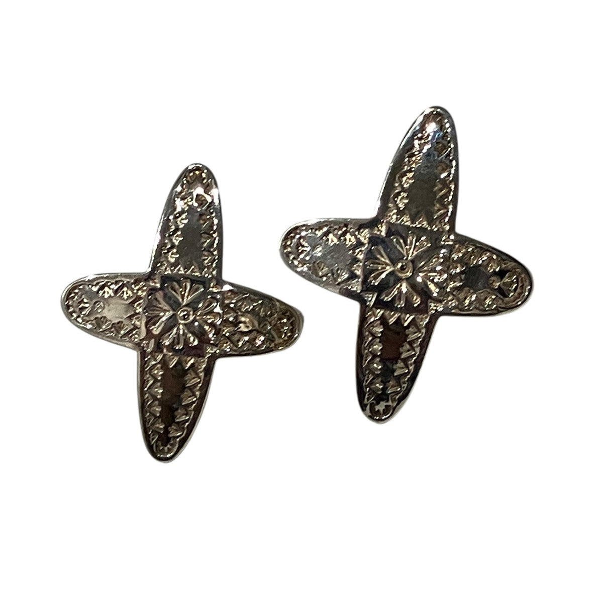 ESCAPERS別注【Cross Pierced Earrings】クロスピアス