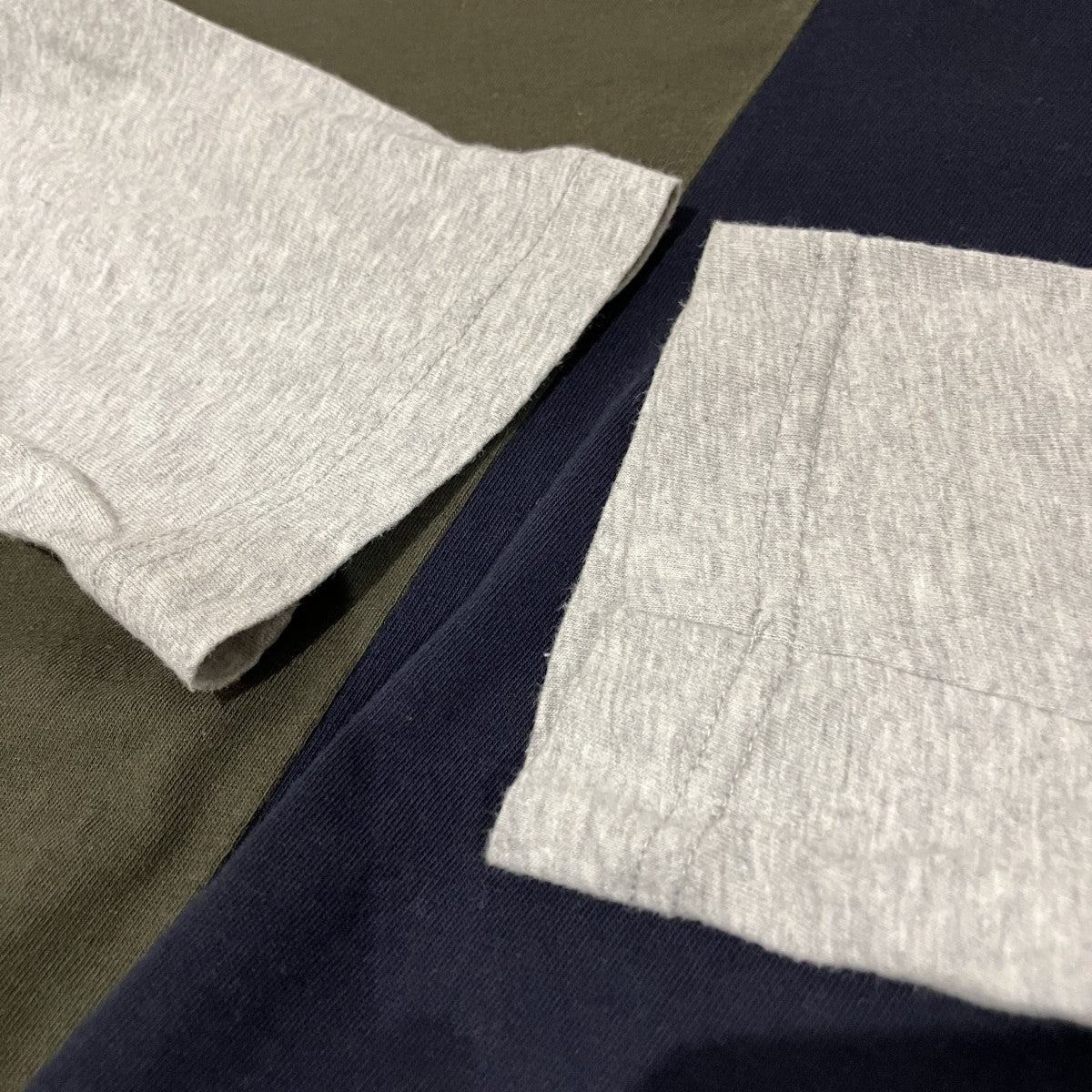ドッキング長袖TシャツS22121