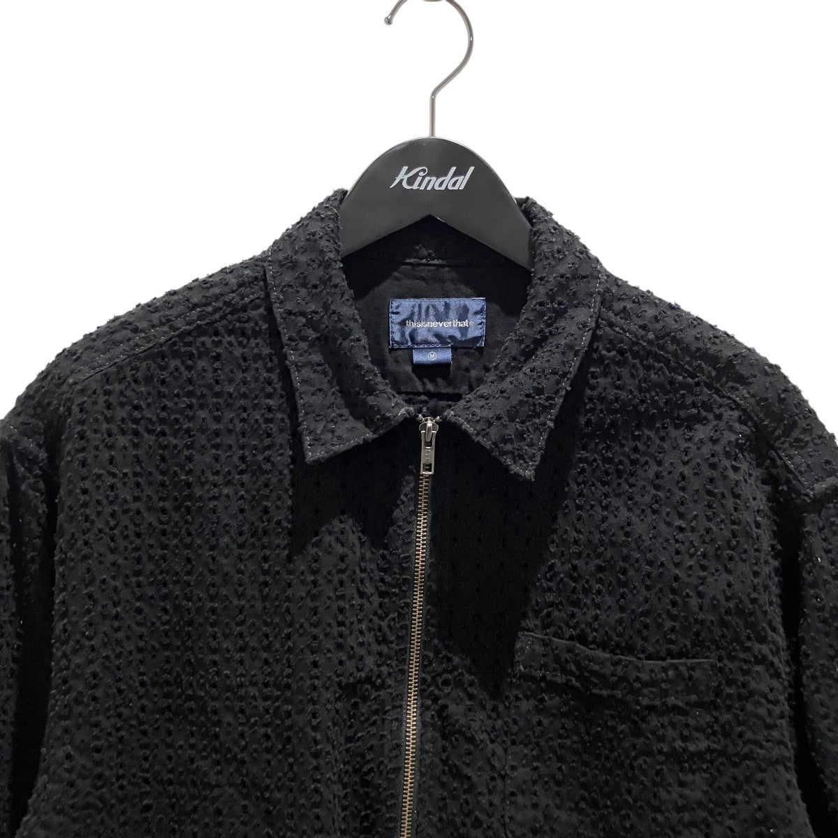 Damaged Denim Shirt JacketジップアップジャケットTN243DSHTL02