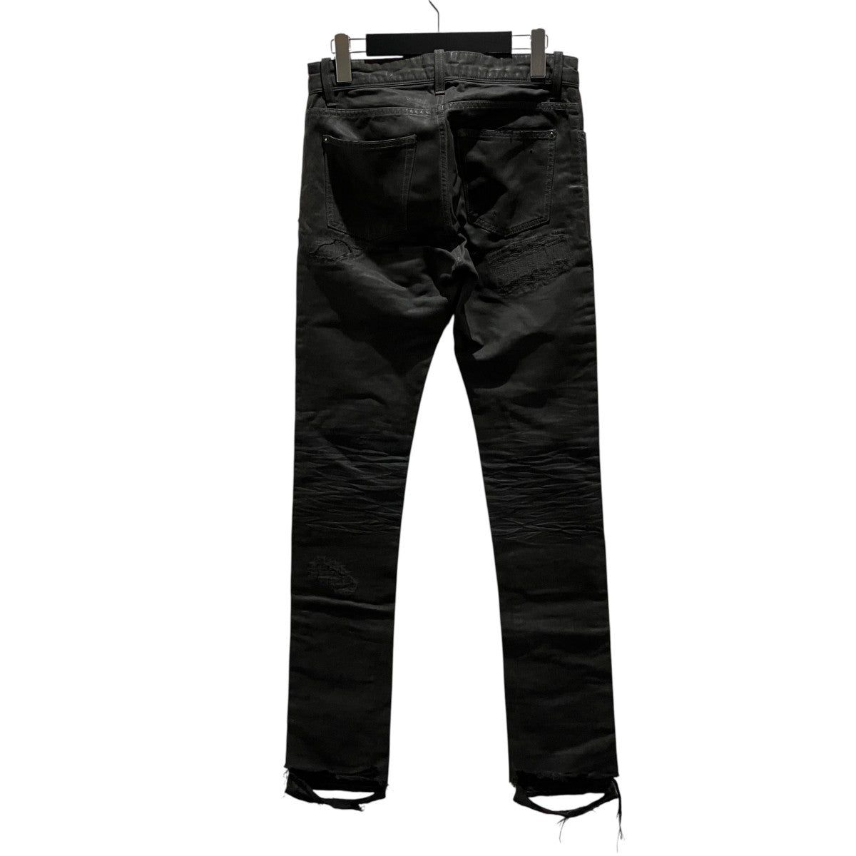 き*ご様 BALENCIAGA 04 AW ニコラ期 テープスラックス 52 BALENCIAGA(バレンシアガ) ニコラ期リペアコーティングデニムパンツ