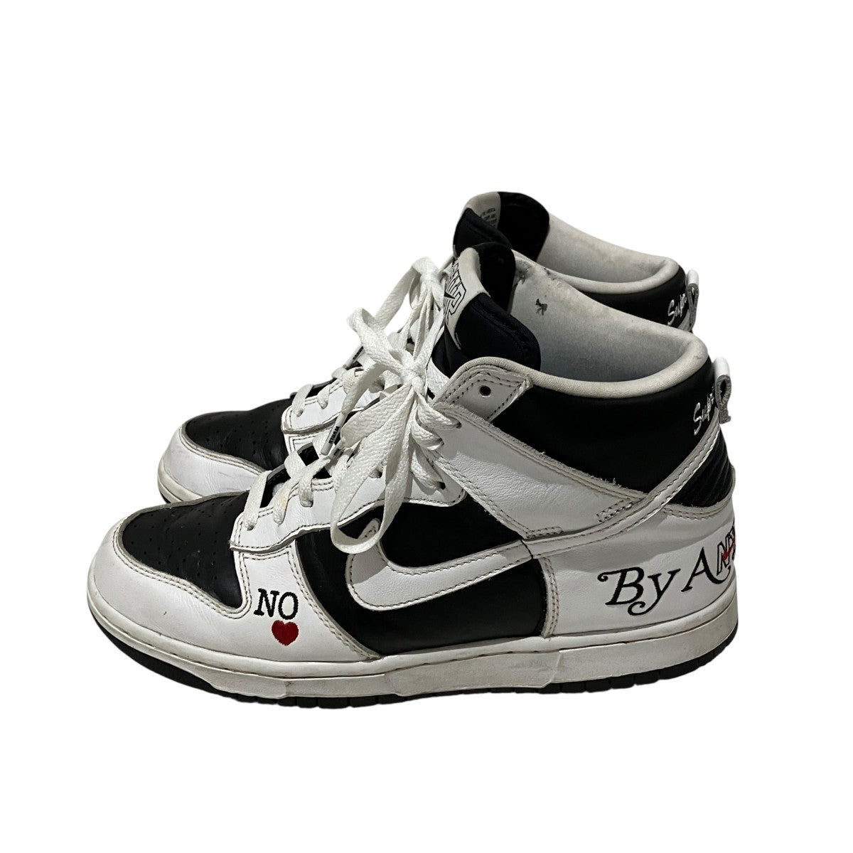 Supreme×NIKE DUNK HIGH BY ANY MEANSハイカットスニーカーDN3741-002