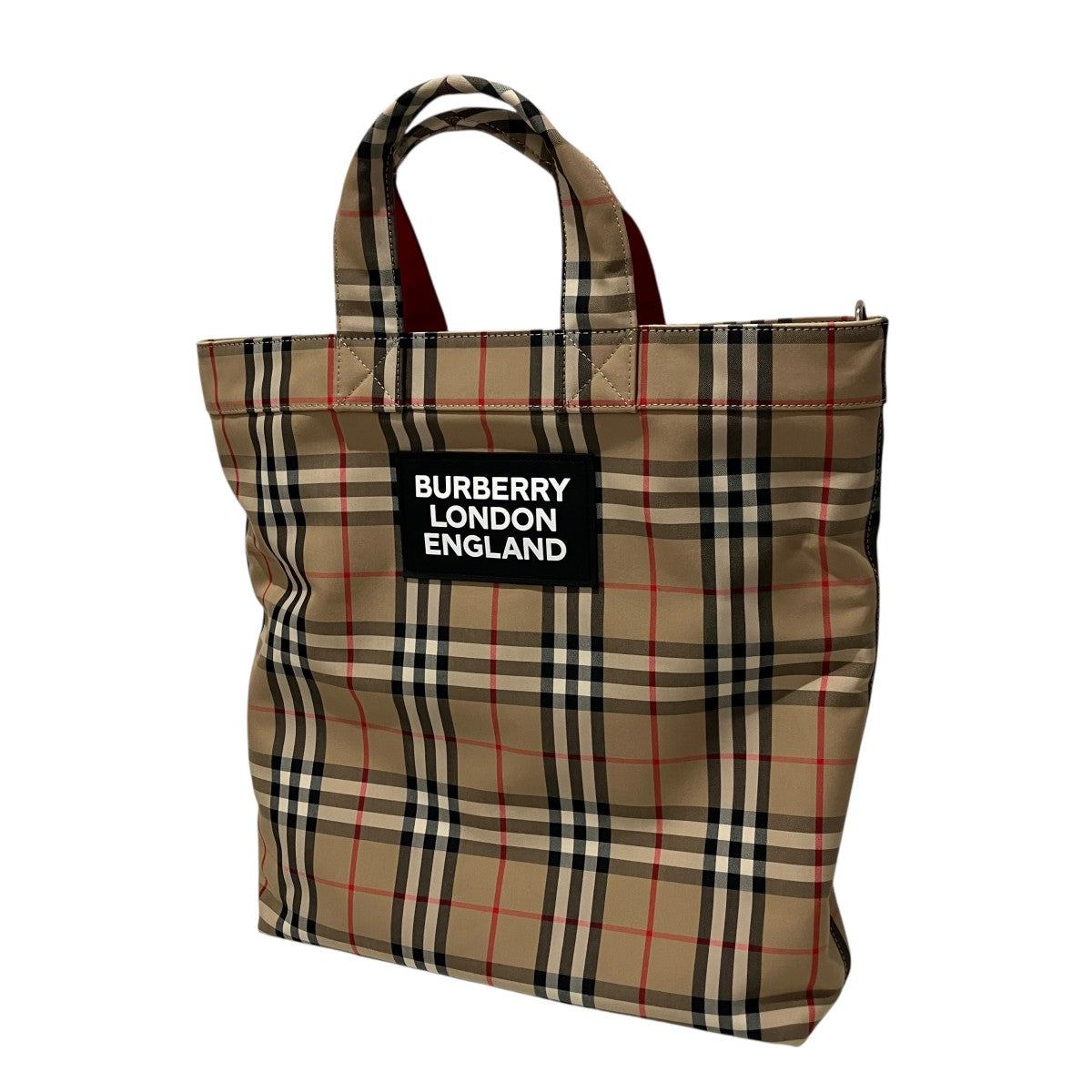 BURBERRY VINTAGE CHECK BONDED BLEトートバッグ8017740 古着・中古-1枚目のアイテム画像