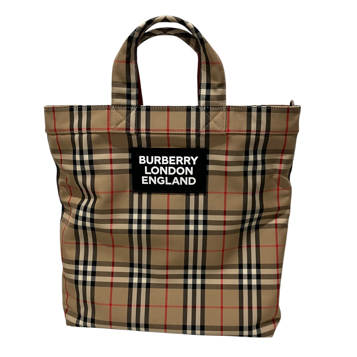 BURBERRY VINTAGE CHECK BONDED BLEトートバッグ8017740 古着・中古-3枚目のアイテム画像