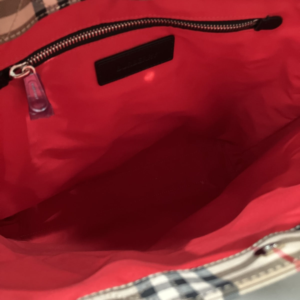 BURBERRY(バーバリー) VINTAGE CHECK BONDED BLEトートバッグ8017740
