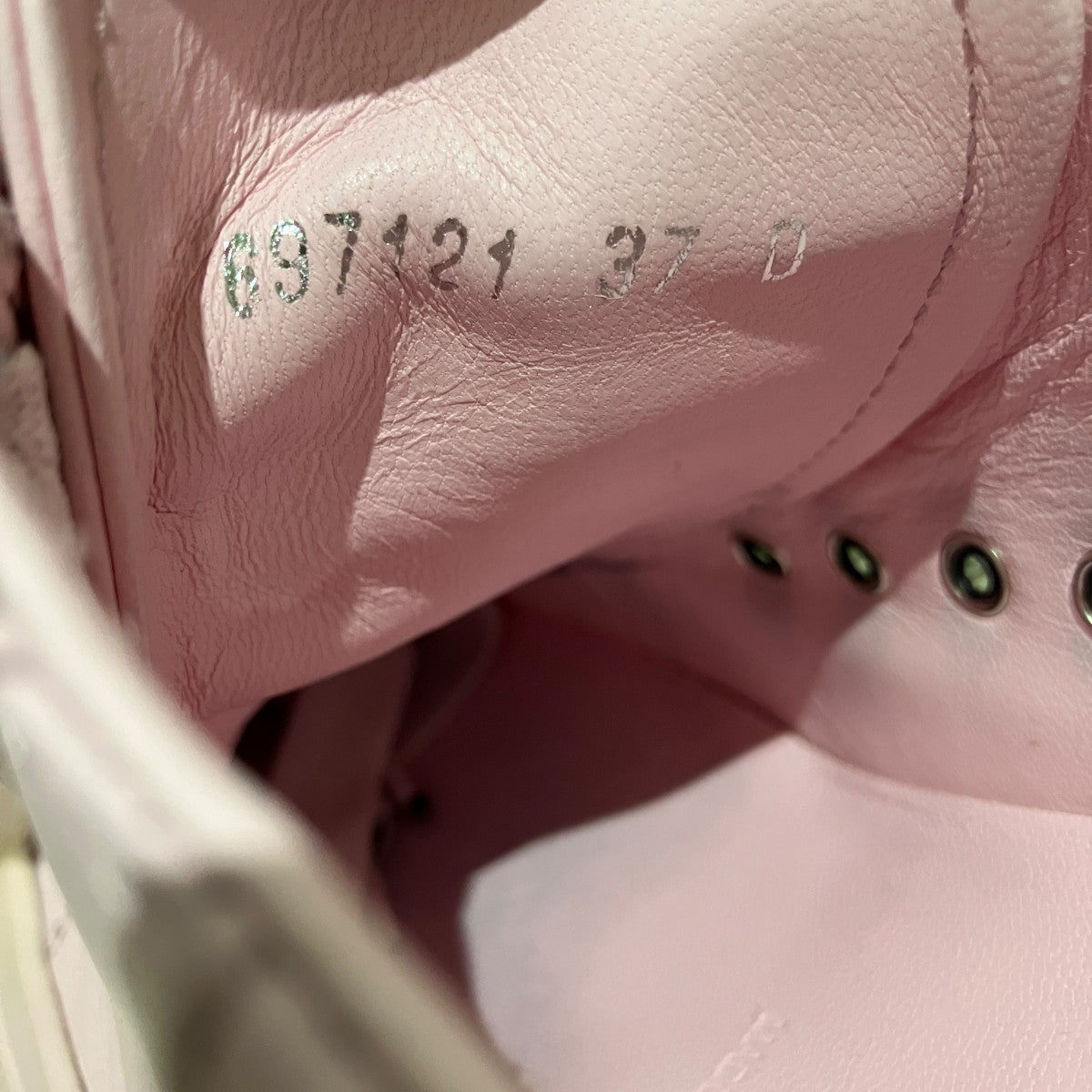 ALEXANDER McQUEEN レザースニーカー697121 古着・中古-7枚目のアイテム画像